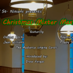 Poster image with details of the concert on a background of lanterns in the church.