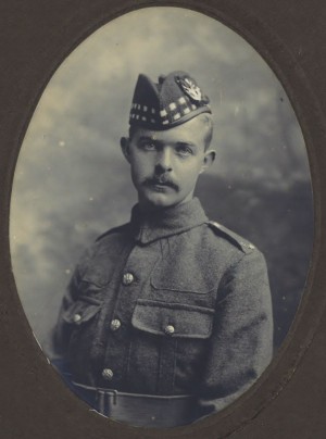 Old photo of David Linklater