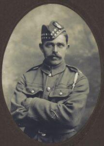 Old photo of Jock Linklater