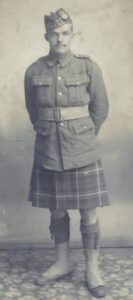 Old photo of Alfie Linklater